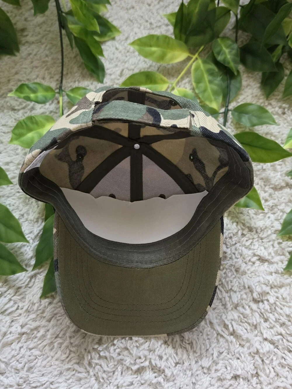 Toddler Boy/Youth Green Camo Hat